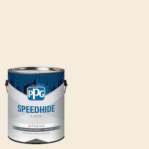 1 gal. PPG1203-1 Spun Cotton Satin Interior Paint