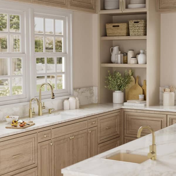 Karran Undermount Quartz Composite 32 in. 60/40 Double Bowl