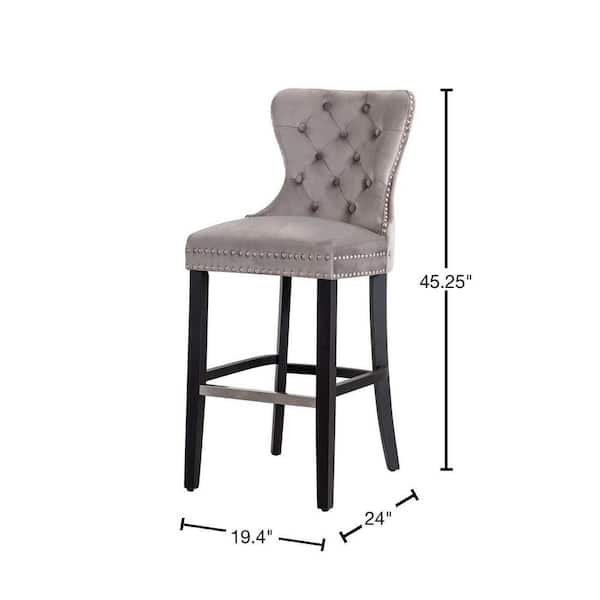 High back outdoor online bar stools