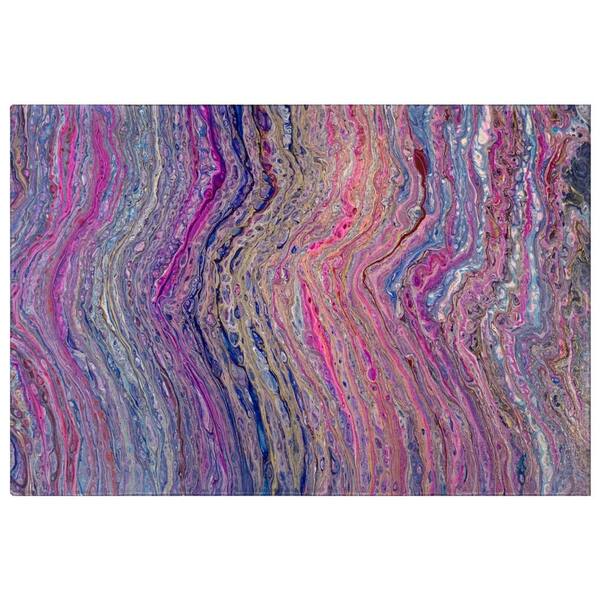 Dream Shag Premium Machine Washable Abstract ADS48 Flirt 2 ft. x 3 ft. Accent Rug