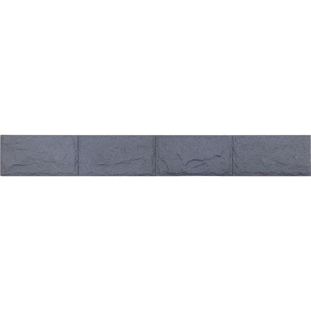 "EverStone Split-Face Cinder Block Faux Concrete Panel, 81 1/4""W x 9""H x 1 1/4""D, Umber" price history on PriceWatchPro