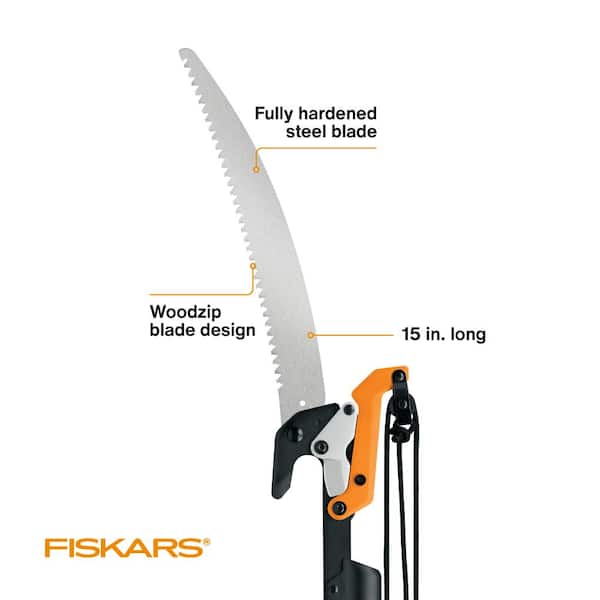 Fiskars 15-Inch Steel Tree Pruning Blade for Chain Drive Extendable Pole  Saw and Pruner in the Pruning Blades department at