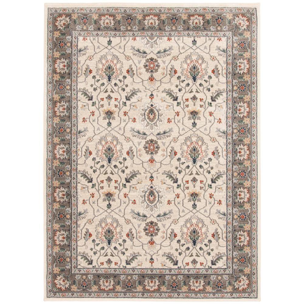 Stratford Adian Alabaster 5 ft. x 8 ft. Traditional Polypropylene Area Rug price history on PriceWatchPro