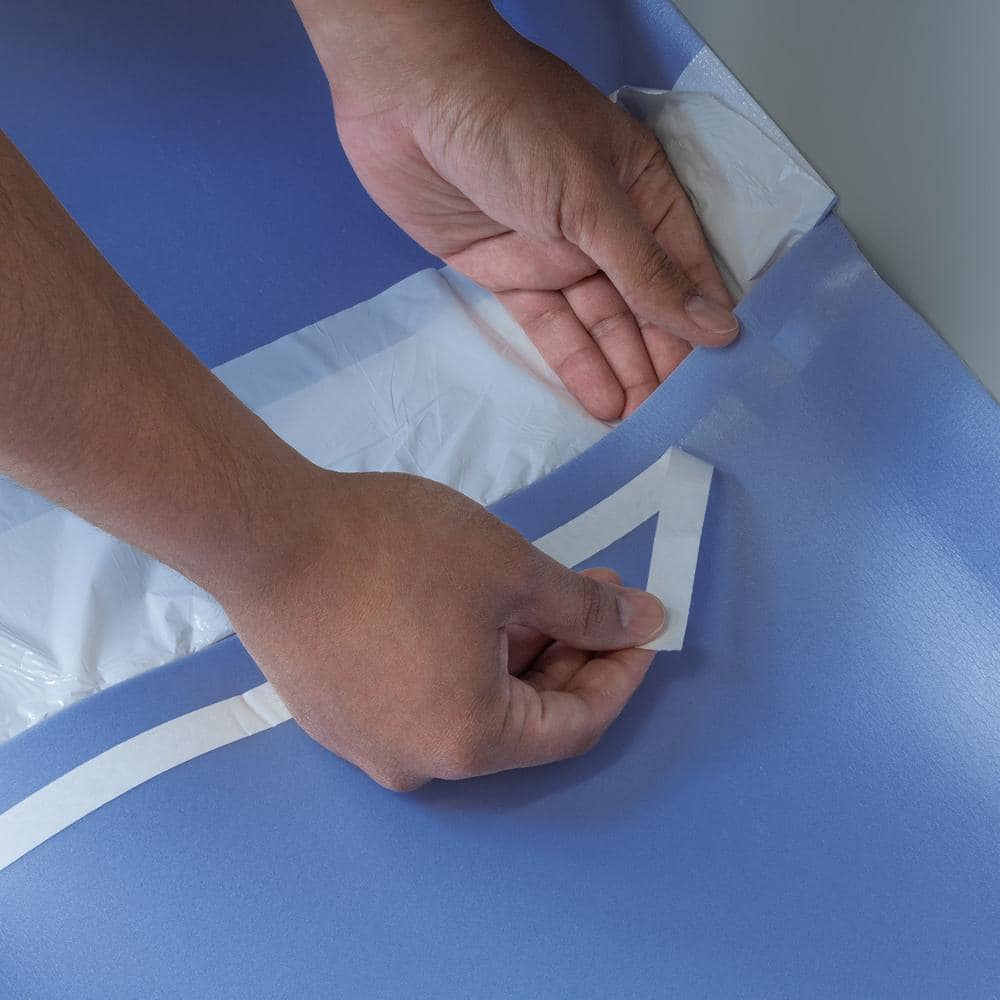 Soft Stride Blue Foam Underlayment Roll for Wood Subfloors
