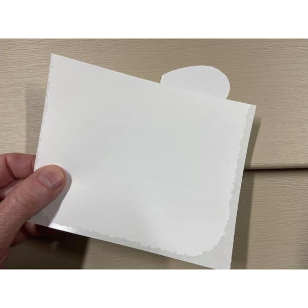 USA Made Stepsaver Products Vinyl Siding Repair Patch Kit (8, 5x 7)