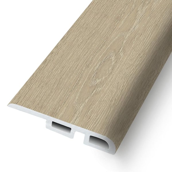 Waterproof Rigid Core Flush Reducer in the color Ibis 0.27 in. T x 1.69 in. W x 94 in. L