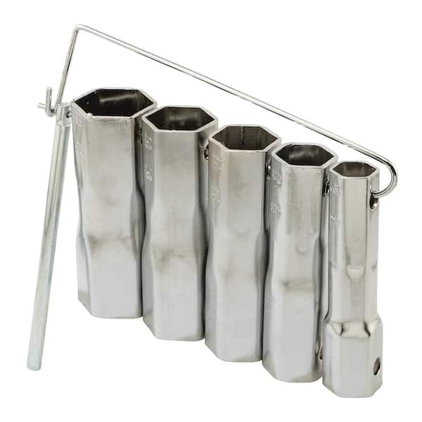 Armour Line Shower Valve Socket Set 5 Piece with Handle