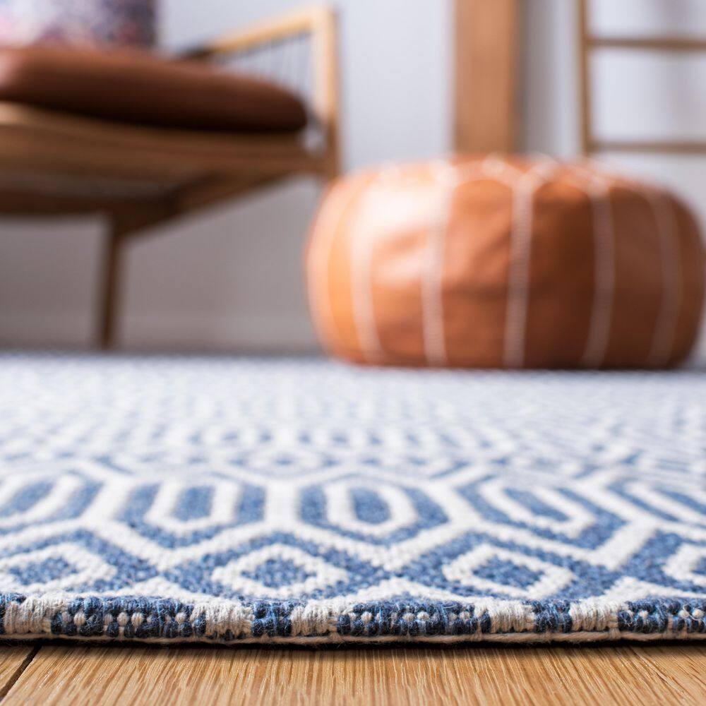 Gray Handmade Tufted Wool 5' x 7' Rectangular Area Rug