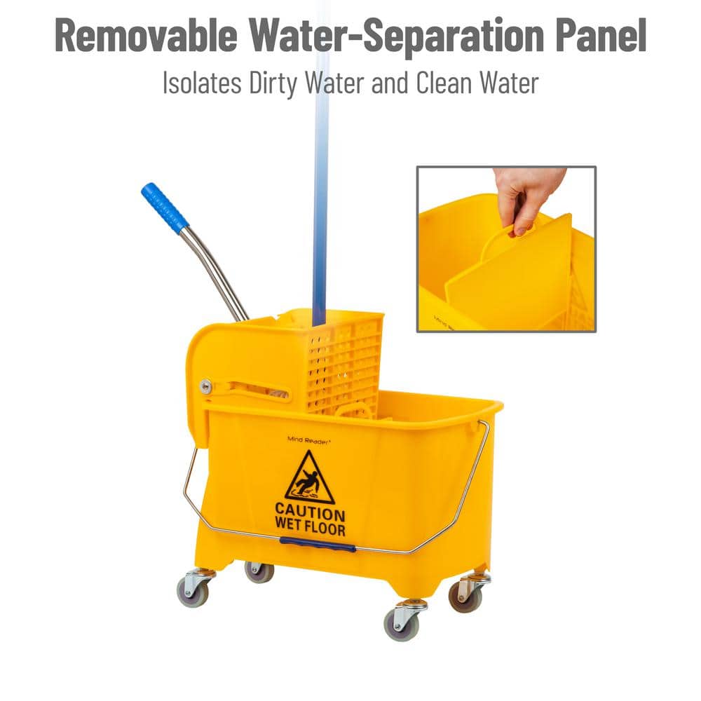 https://images.thdstatic.com/productImages/dbc20a47-9680-4951-8c12-a82bdd930d74/svn/mind-reader-mop-buckets-with-wringer-mopt20-ylw-fa_1000.jpg