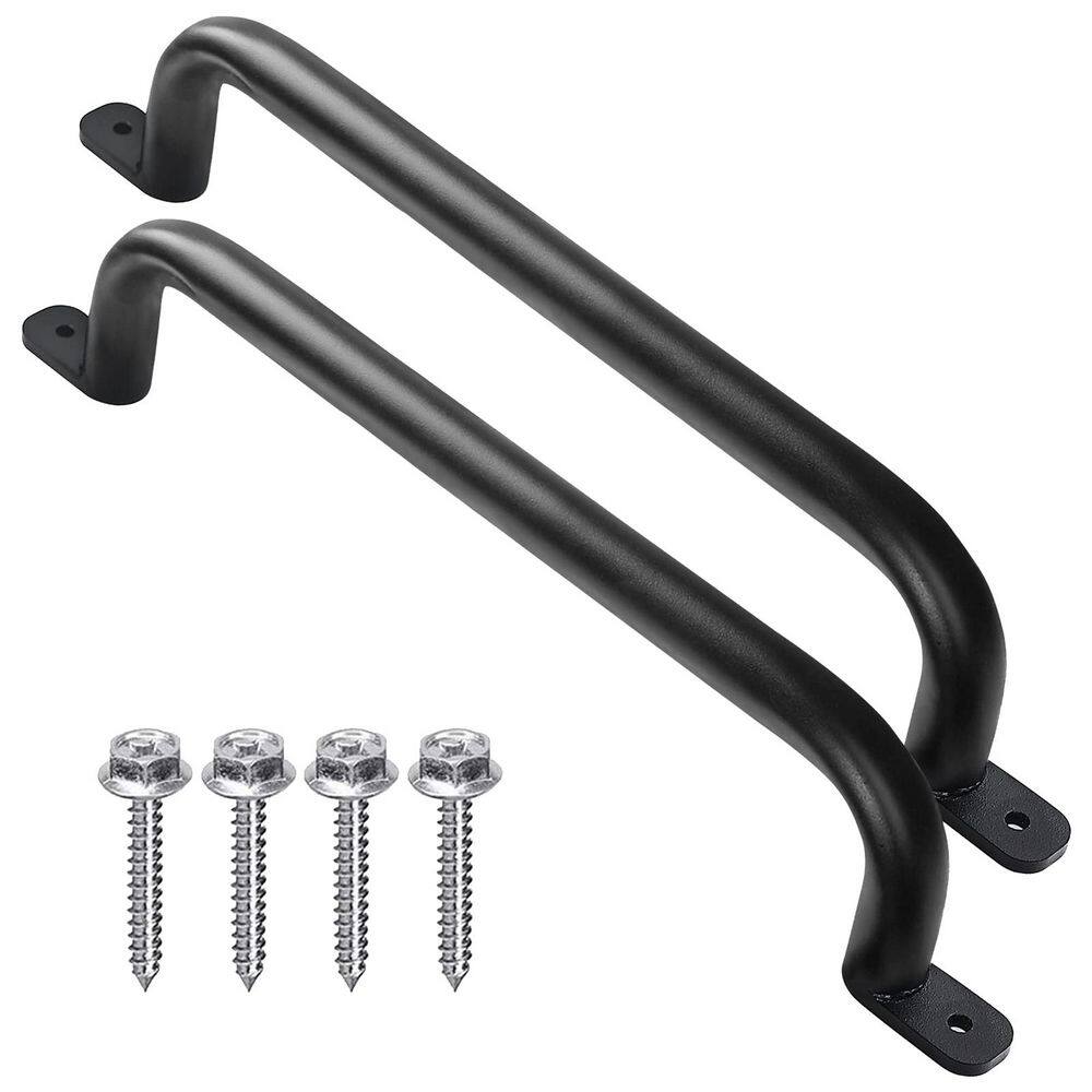 Black Playground Safety Handles Set of 2 - Outdoor Metal Swing Set Grab Bars, Kids Safety Rail for Play Gym, Play Room price history on PriceWatchPro