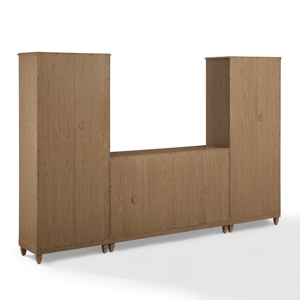 CROSLEY FURNITURE Katia Driftwood MDF Buffet with Pantries