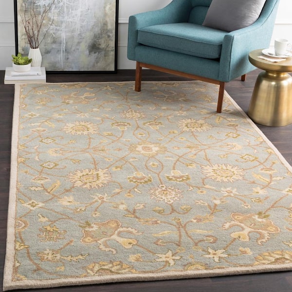 Albi Light Gray 8 ft. x 8 ft. Square Indoor Area Rug