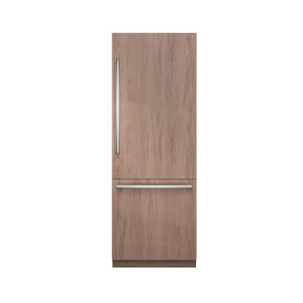 Benchmark Series 30 in. W 16 cu. ft. Built-In Smart Bottom Freezer Refrigerator, Custom Panel Ready