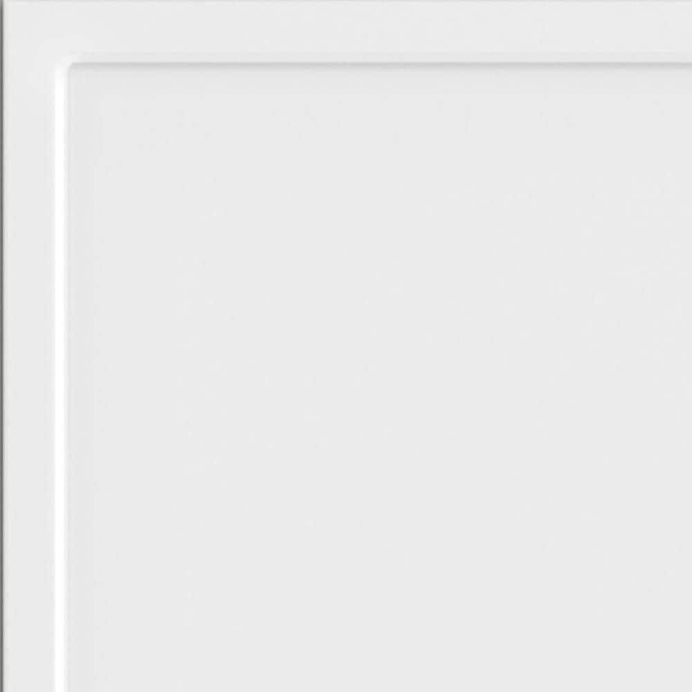 Franklin 7.5 in. W x 0.75 in. D x 7.5 in. H in Vesper White  Cabinet Door Sample price history on PriceWatchPro