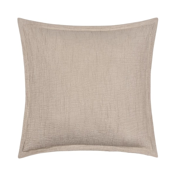 J QUEEN NEW YORK INC Sea cove Cotton 20 in. Square Decorative Throw Pillow Cover