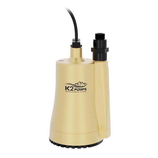K2 1/6 HP Thermoplastic Submersible Utility Pump