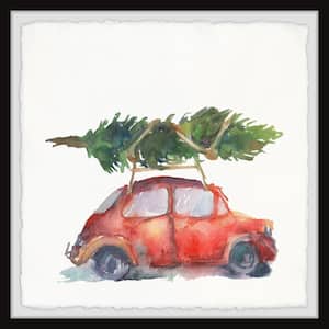 "Starting the Holidays" by Marmont Hill Framed Travel Art Print 12 in. x 12 in.