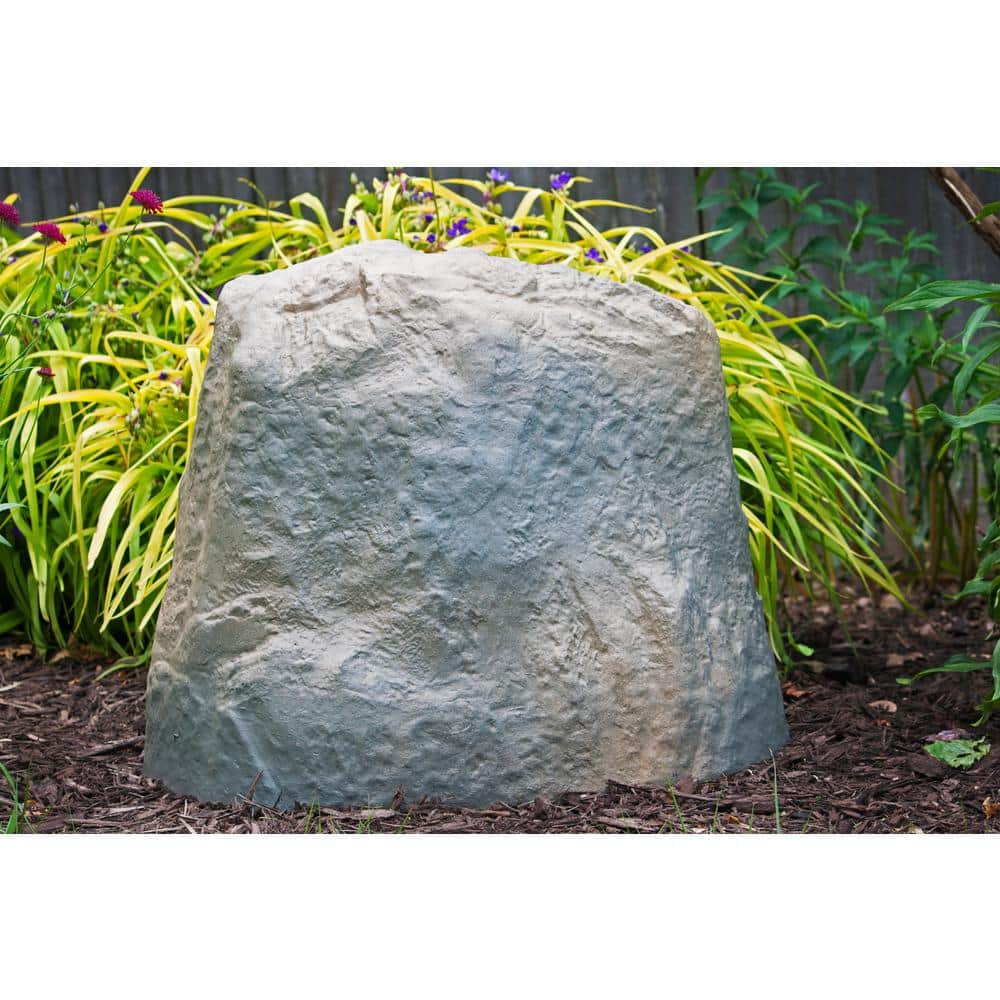 Emsco Large Resin Landscape Rock in Deluxe Natural Textured Finish 2881 ...