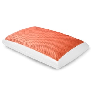 Essentials 24 in. x 16 in. CopperChill Gel Memory Foam Standard Pillow