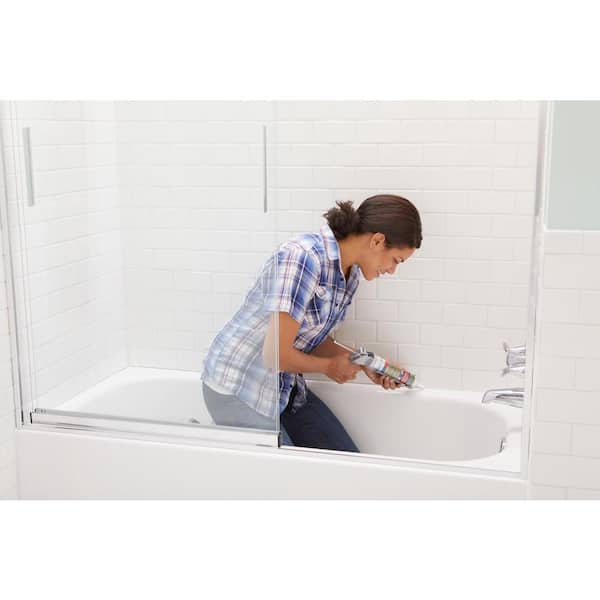 Ge Advanced Silicone 2 10 1 Oz White Kitchen And Bath Caulk 2708925 - Which Is The Best Bathroom Sealant