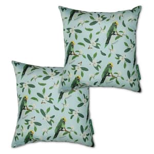 Frida Kahlo 18 in. Accent Pillows in Bonito Verde (2-Pack)