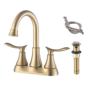 2 of Faucet Handles Instant Temperature in Stainless Steel Gold