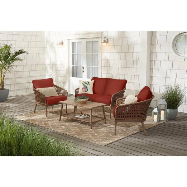 Hampton bay wicker chairs best sale home depot