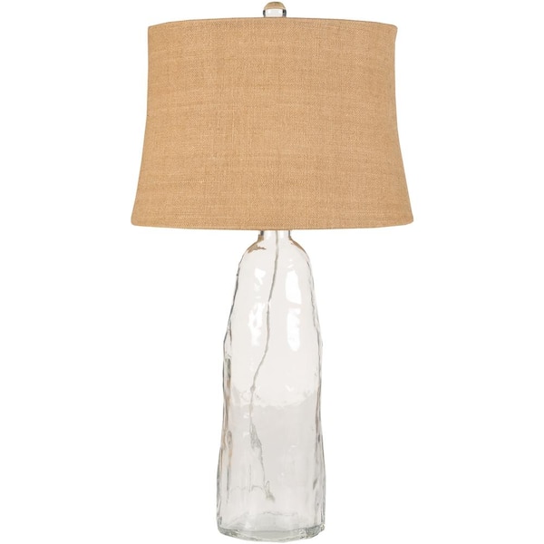 Artistic Weavers Marinette 33 in. Clear Glass Table Lamp