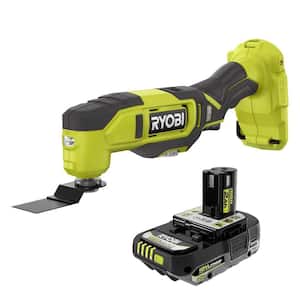 ONE+ 18V Cordless Oscillating Multi-Tool with 2.0 Ah HIGH PERFORMANCE Battery