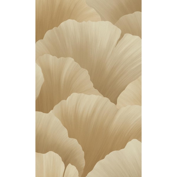 Walls Republic Brown Coral Like Petals Bold Floral Printed Non-Woven Non-Pasted Textured Wallpaper 57 sq. ft.