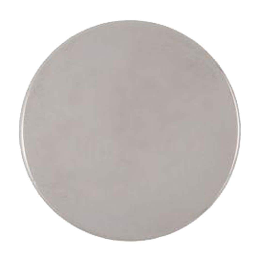 Selma Polished Nickel Round Cabinet Knob with Mounting Hardware