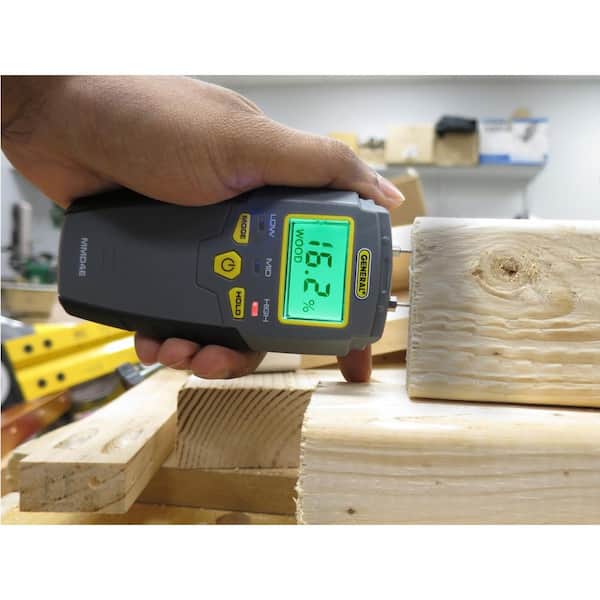 Wood Moisture Meter Tester Gauge LCD Display for Wood Walls Floor Firewood 