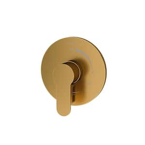 Identity Wall Mounted Single Handle Shower Valve Trim with Volume Control Lever (Valve Not Included)