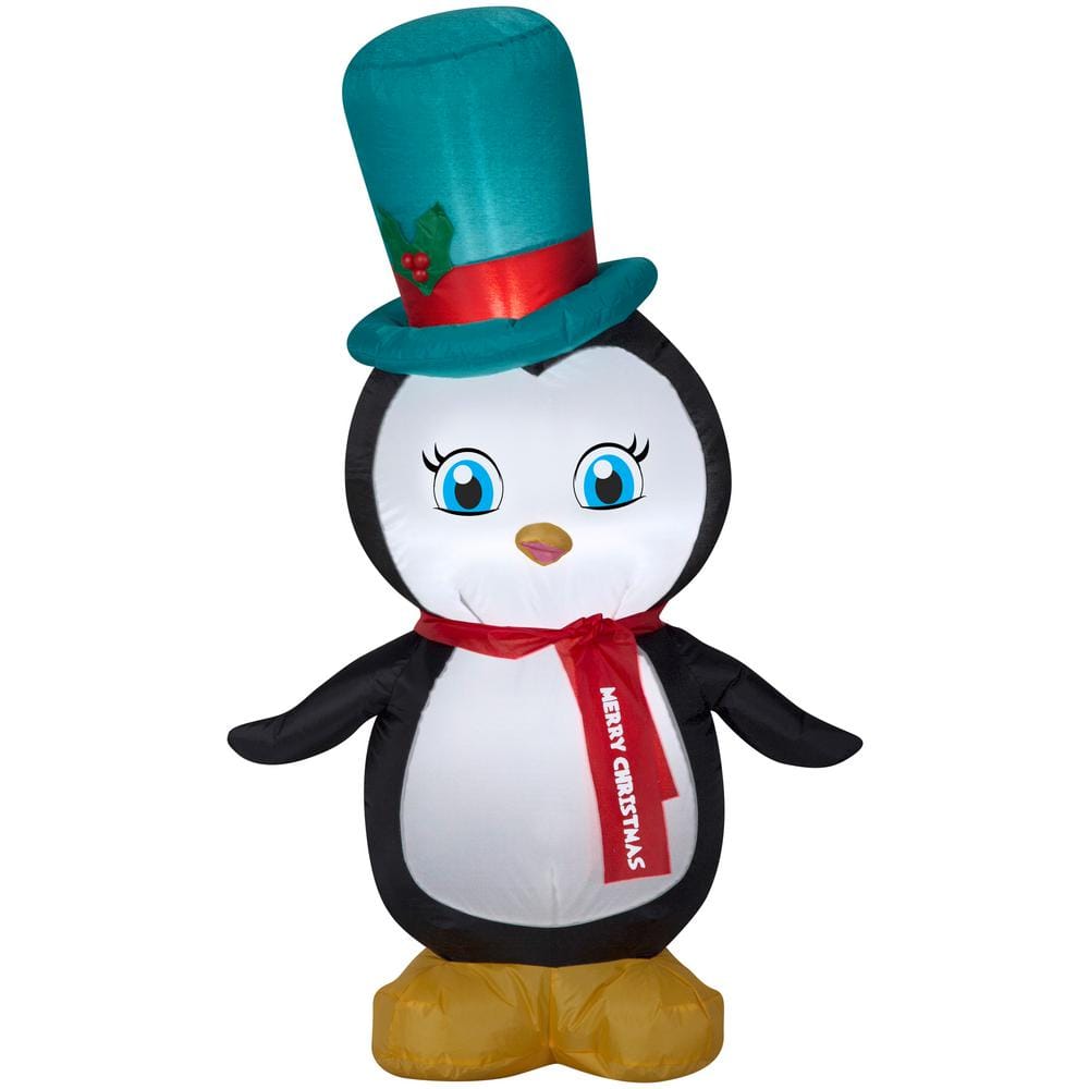 Reviews for Gemmy 4 ft. Airblown Penguin Christmas Inflatables | Pg 1 ...