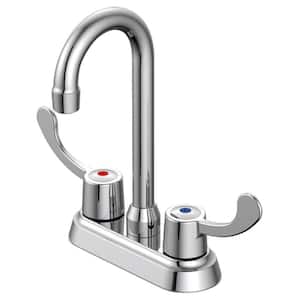 Basic-N-Brass Collection 2-Handle Washerless Bar Faucet in Chrome