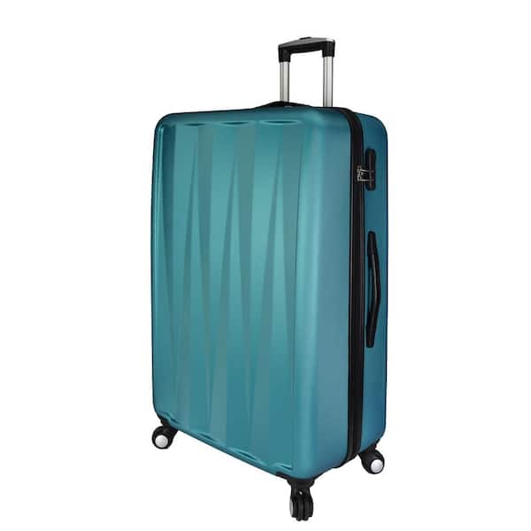 American Tourister Groove Hardside Luggage with Spinner Wheels, Teal,  3-Piece Set (Carry On, Medium, Large)