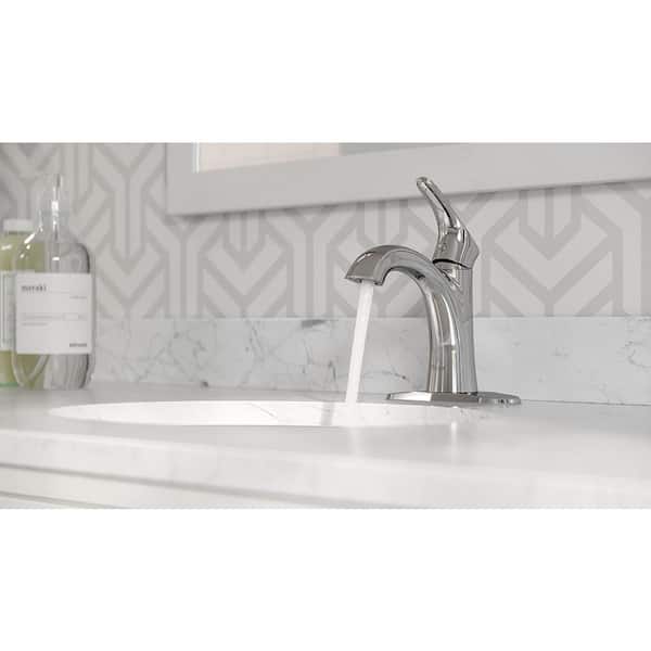 Weller Single Control Bathroom Faucet Polished Chrome