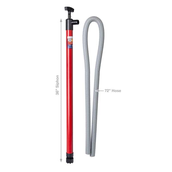 Siphon King 36-In. Hand Pump, 72-In. Hose 48072