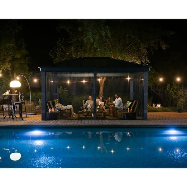 Netting Set for Dallas 12 ft. x 16 ft. Outdoor Gazebo