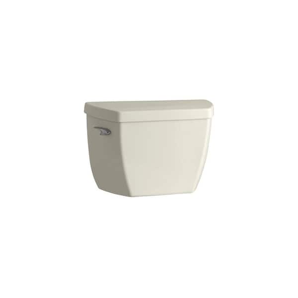 KOHLER Highline 1.6 GPF Single Flush Toilet Tank Only in Biscuit