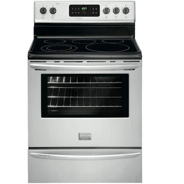Frigidaire 5.4 cu. ft. Smoothtop Electric Range with Self-Cleaning Oven in Stainless Steel