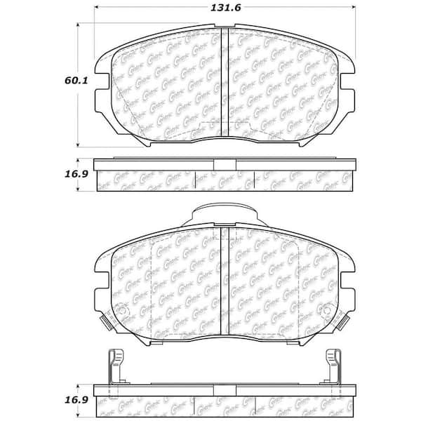 Centric Parts Disc Brake Pad Set