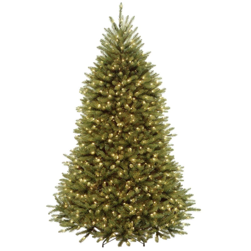 National Tree 7ft. Dunhill(R) Fir Tree with Clear Lights -  National Tree Company, DUH-70LO