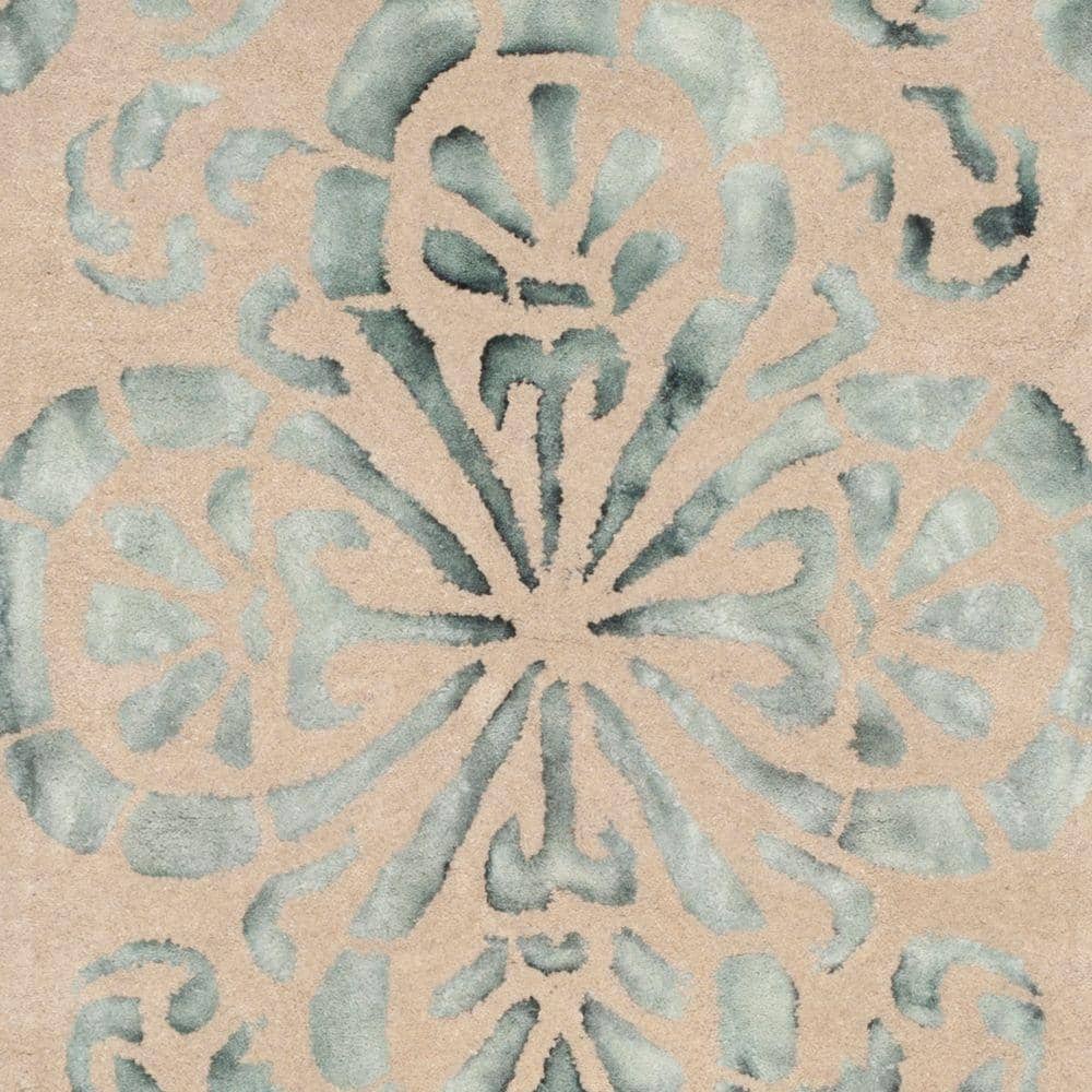 Elegant Gray Hand-Tufted Wool Runner Rug 2'3" x 6'
