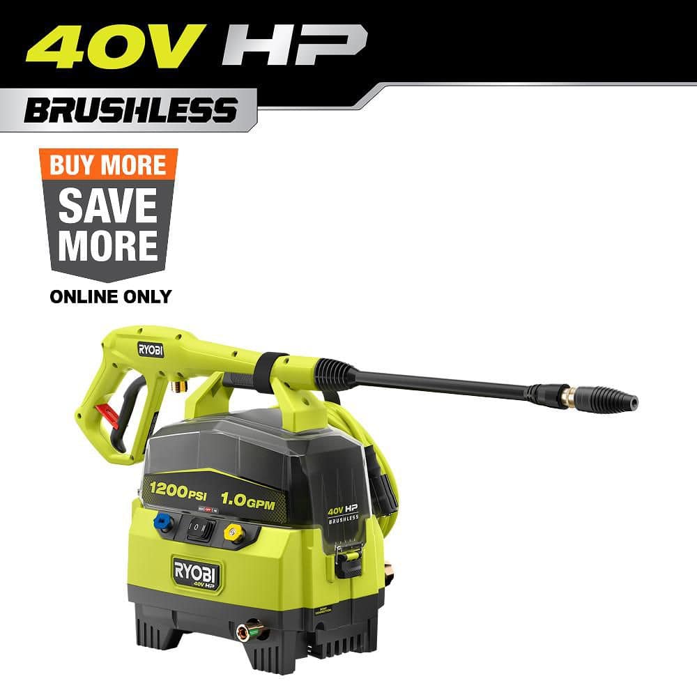 RYOBI Cordless Pressure Washer