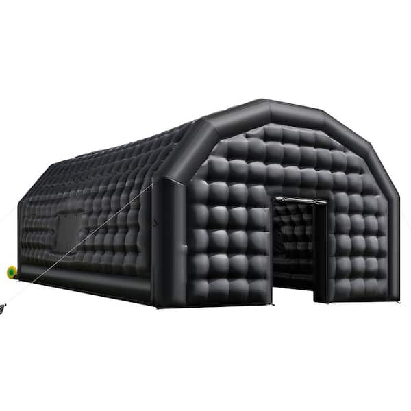 Inflatable Nightclub, 29.5 ft. x 19.7 ft. Inflatable Party Tent with Sandbag, Ventilated Blow up Night Club, 2025 Update