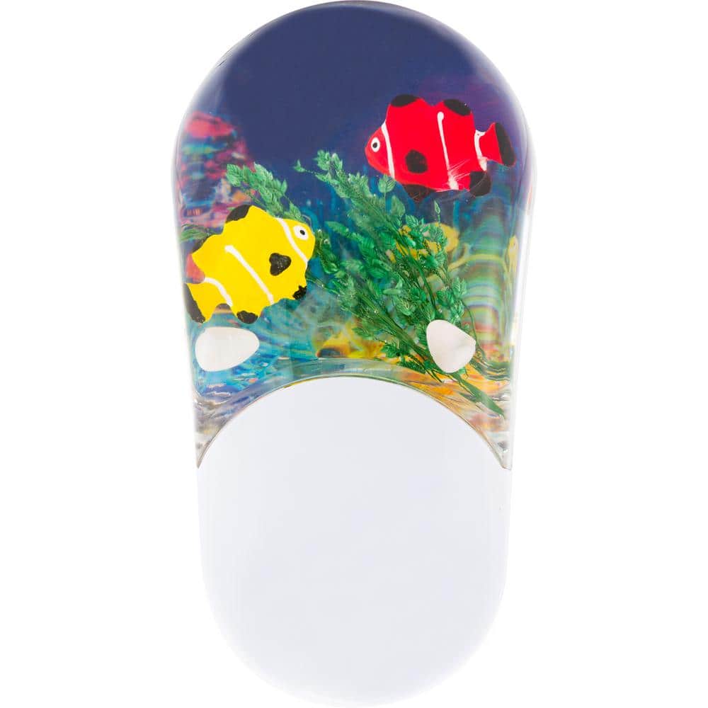 Multicolored LED Tropical Fish Automatic Night Light