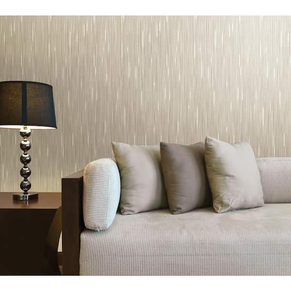 Decorline 488-31237 Pilar Bark Texture Wallpaper, White