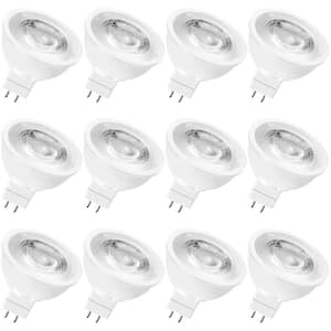 50-Watt Equivalent MR16 Dimmable LED Light Bulb Enclosed Fixture Rated 4000K Cool White (12-Pack)