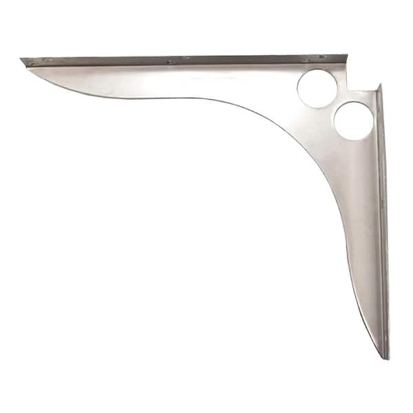 FASTCAP Speed Brace 18 in. Stainless Steel Heavy-Duty Shelf Bracket